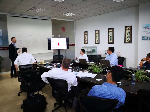 <b>德國Weller全球副總裁到我司考察協商合作焊錫設備事宜</b>